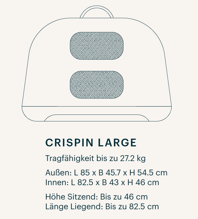 Tavo CRISPIN L - crashgetestete Transportbox