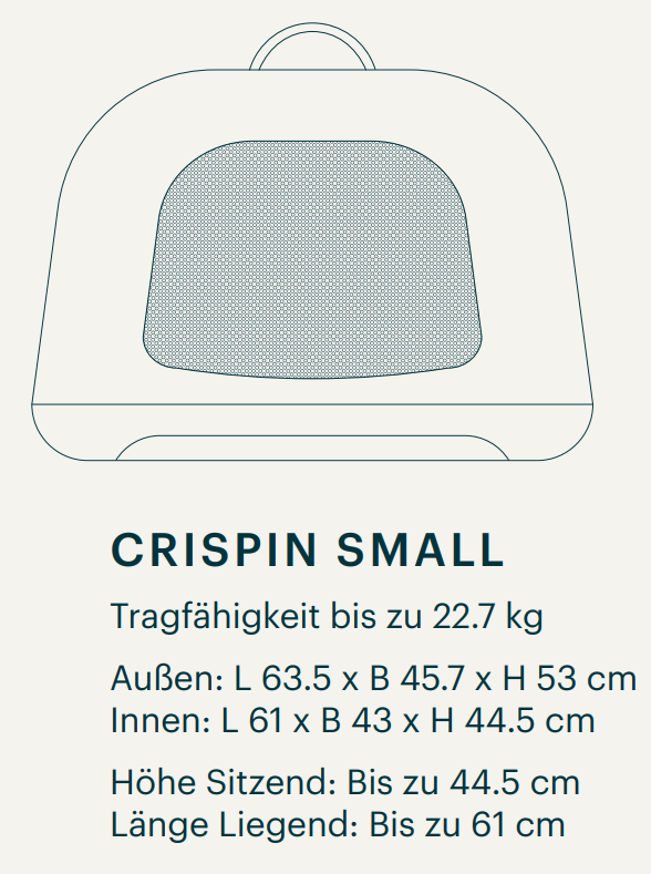 Tavo CRISPIN S - crashgetestete Transportbox