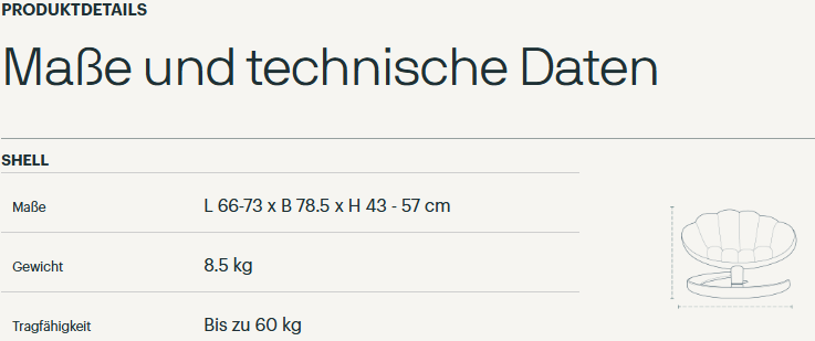 Tavo SHELL - Schwingendes Haustierbett