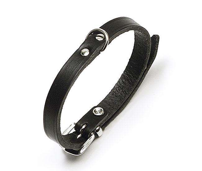 Karlie RONDO collar riveted - black - 25 mm, 70 cm