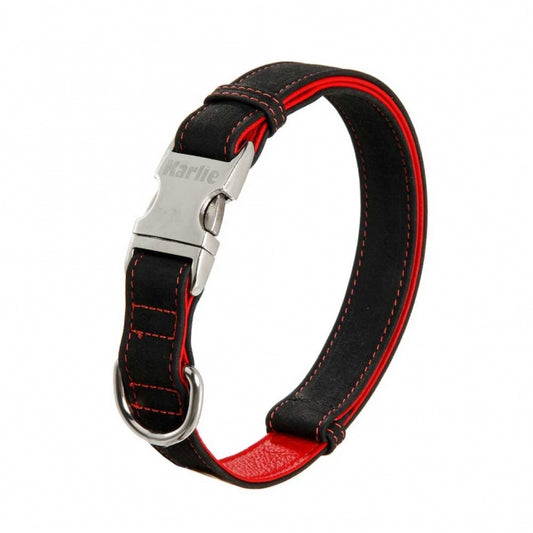 Karlie Buffalo Ultra Collar - Black/Red - 40 mm / 55-75 cm