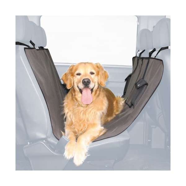 Trixie Car Protective Blanket - black-brown