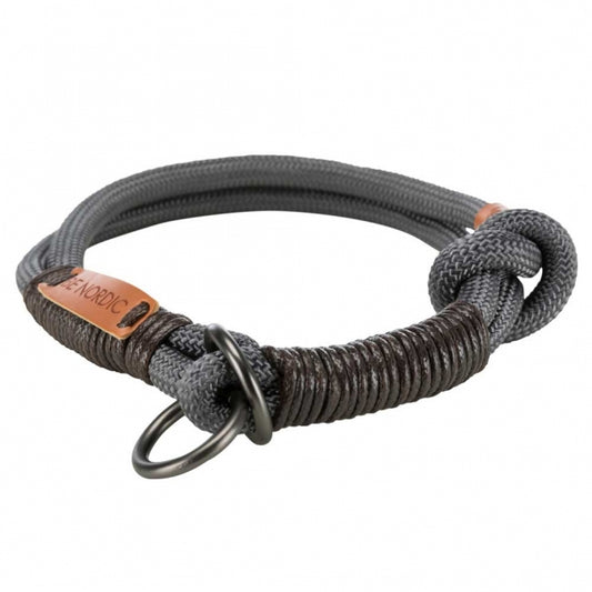 Trixie BE NORDIC pull-stop collar - dark grey - 50 cm