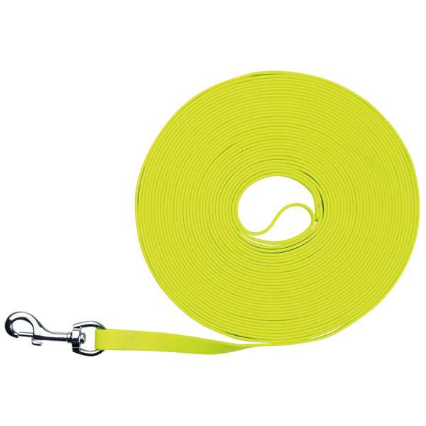 Trixie Easy Life tracking leash - neon yellow - 15 m / 17 mm