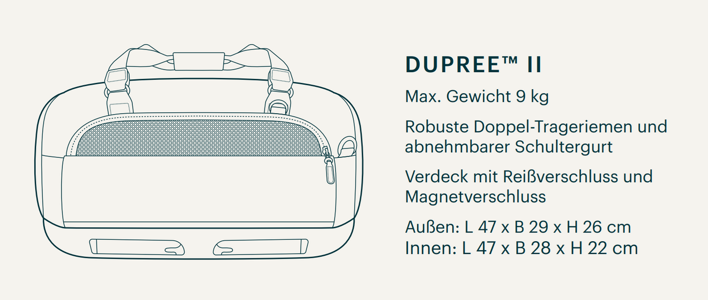 Tavo DUPREE II - Flug- und Transporttasche